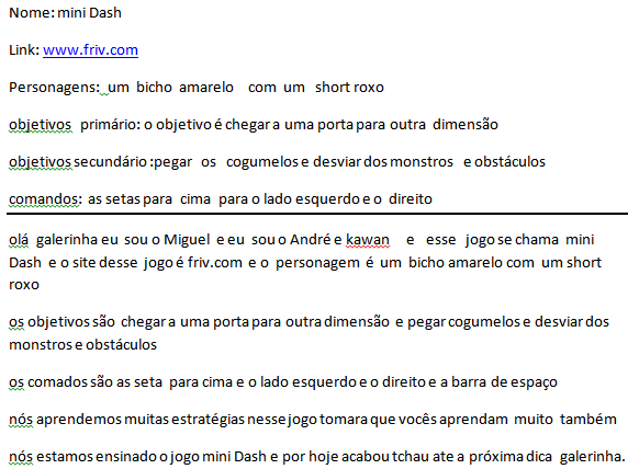 Revista Se Liga! :: O blog do CEU EMEF Inácio Monteiro: Dica de jogo: Mini  Dash (Friv.com)