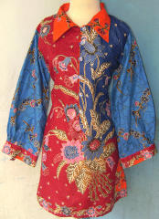 BLUS NIXIE blus batik lucu
