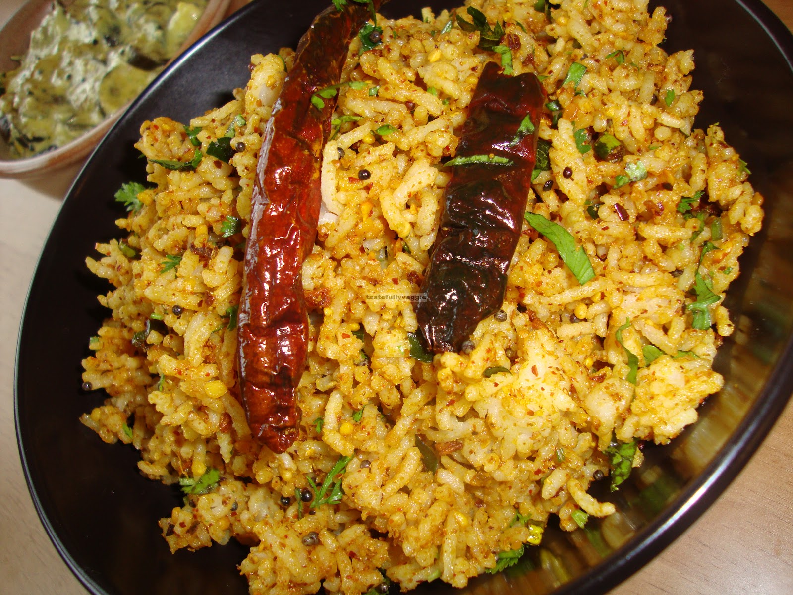 Tastefully Veggie Dhaniya Rice (coriander seed rice)