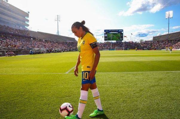 Marta, 14ª vez no prêmio da Fifa... - Veja mais em https://dibradoras.blogosfera.uol.com.br/2018/08