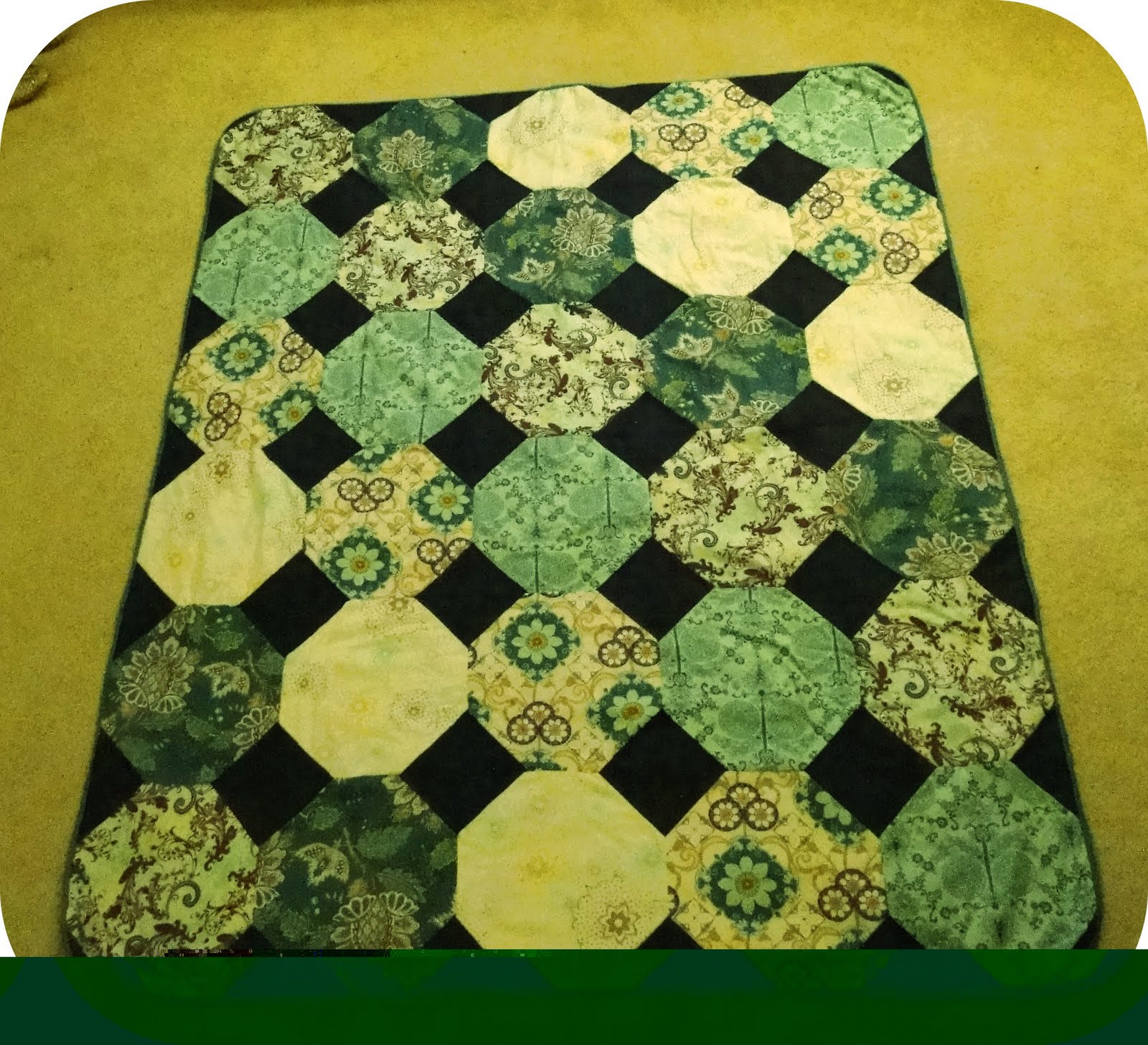 Fabric Paper Glue Mother's Day Quilt