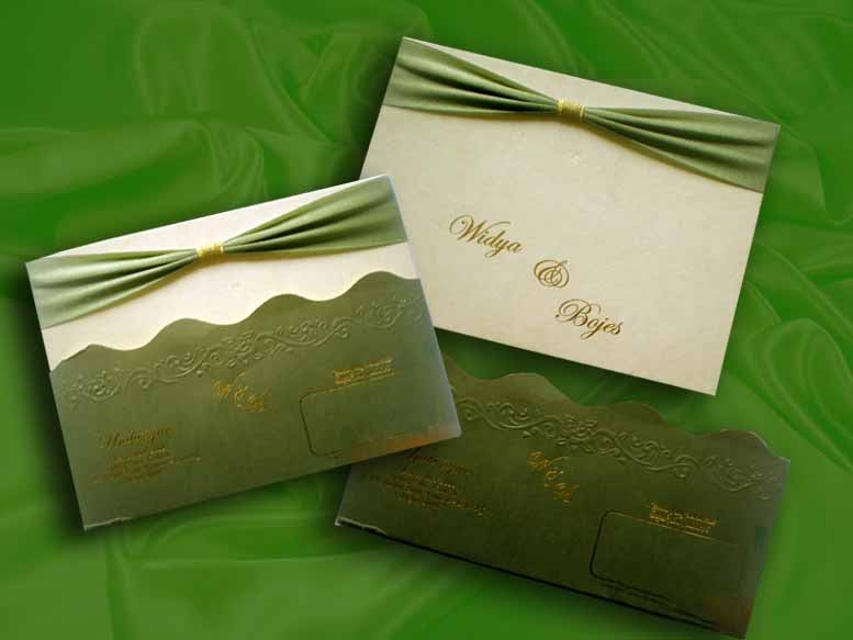 Undangan Hijau Mutiara Card