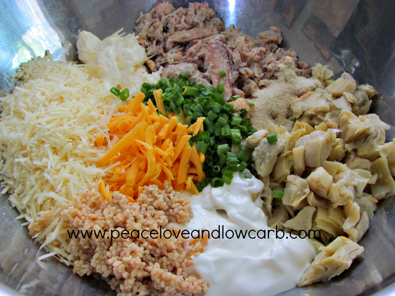 Crab and Artichoke Dip Low Carb, Gluten Free