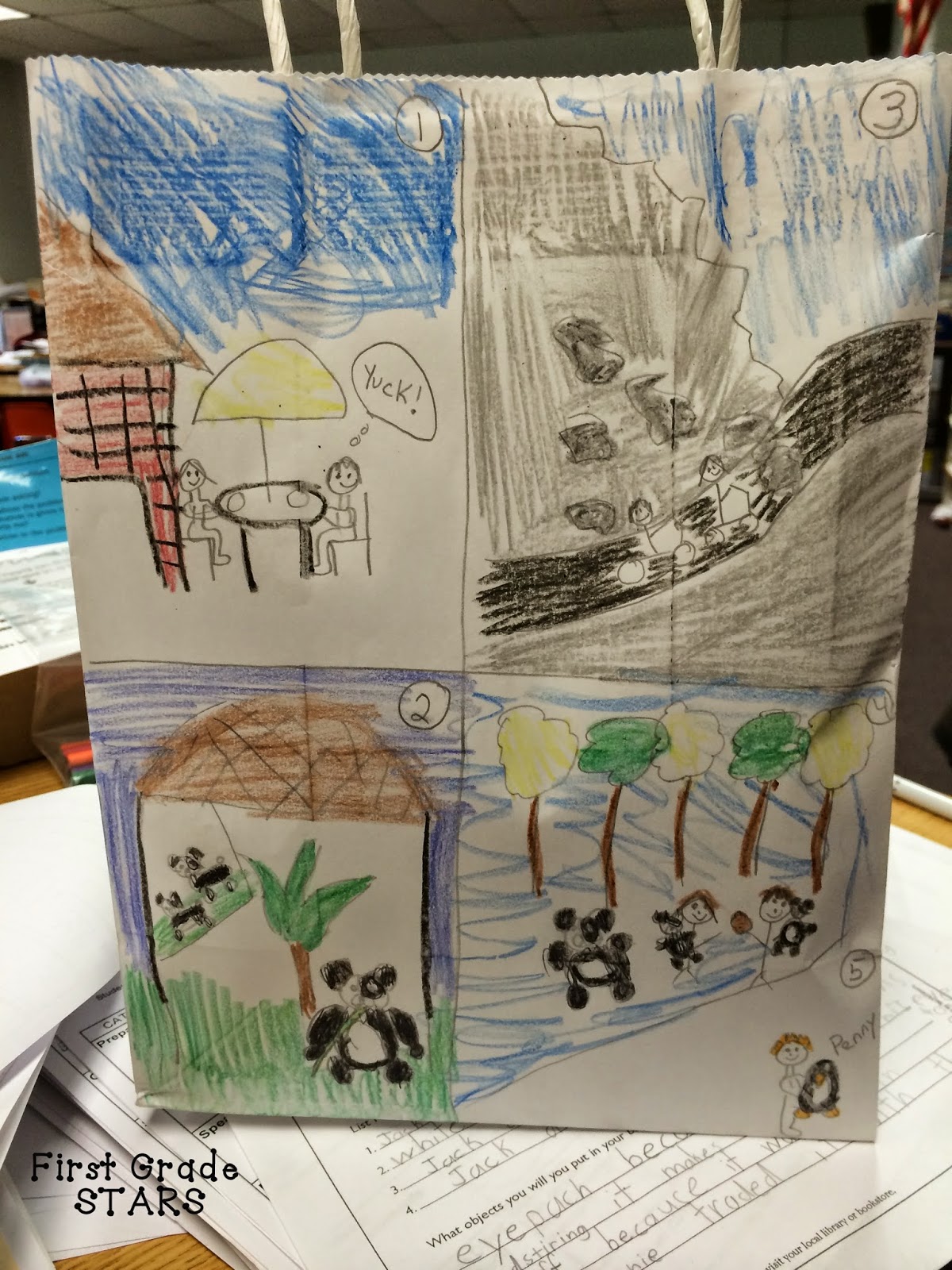 First Grade STARS One of My Favorite Projects