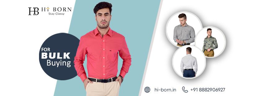 Men&#39;s Shirts Online - Buy Casual &amp; Formal Shirts for Men | Hi Born