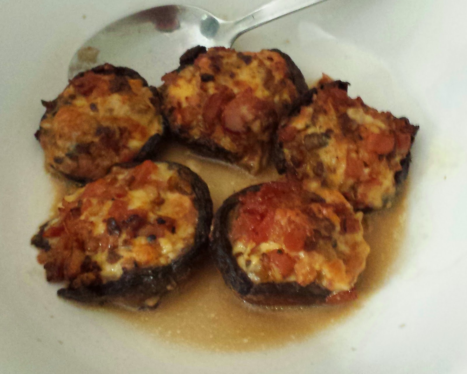 Dish For My Kids: Stuffed Portobello Mushroom