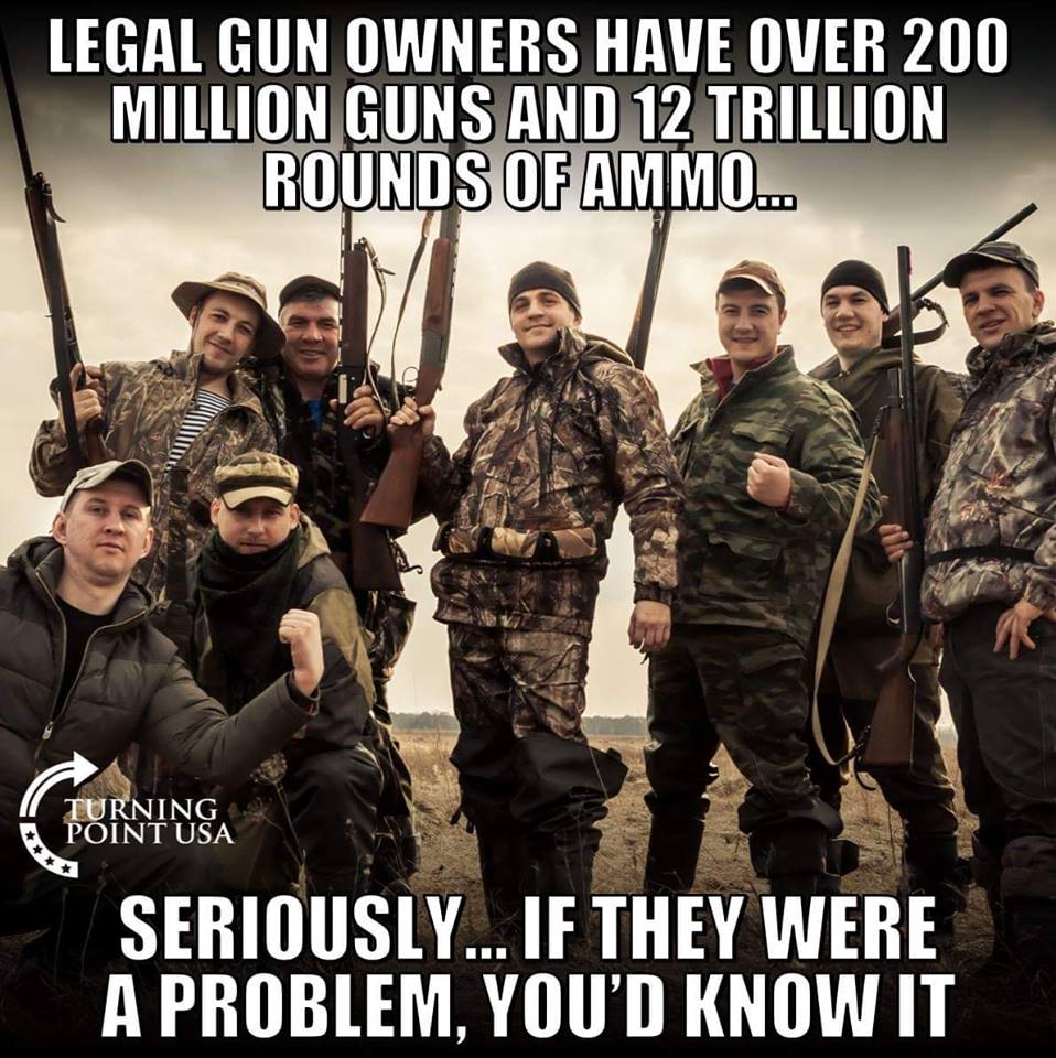 If legal gun owners were a problem Wired Right