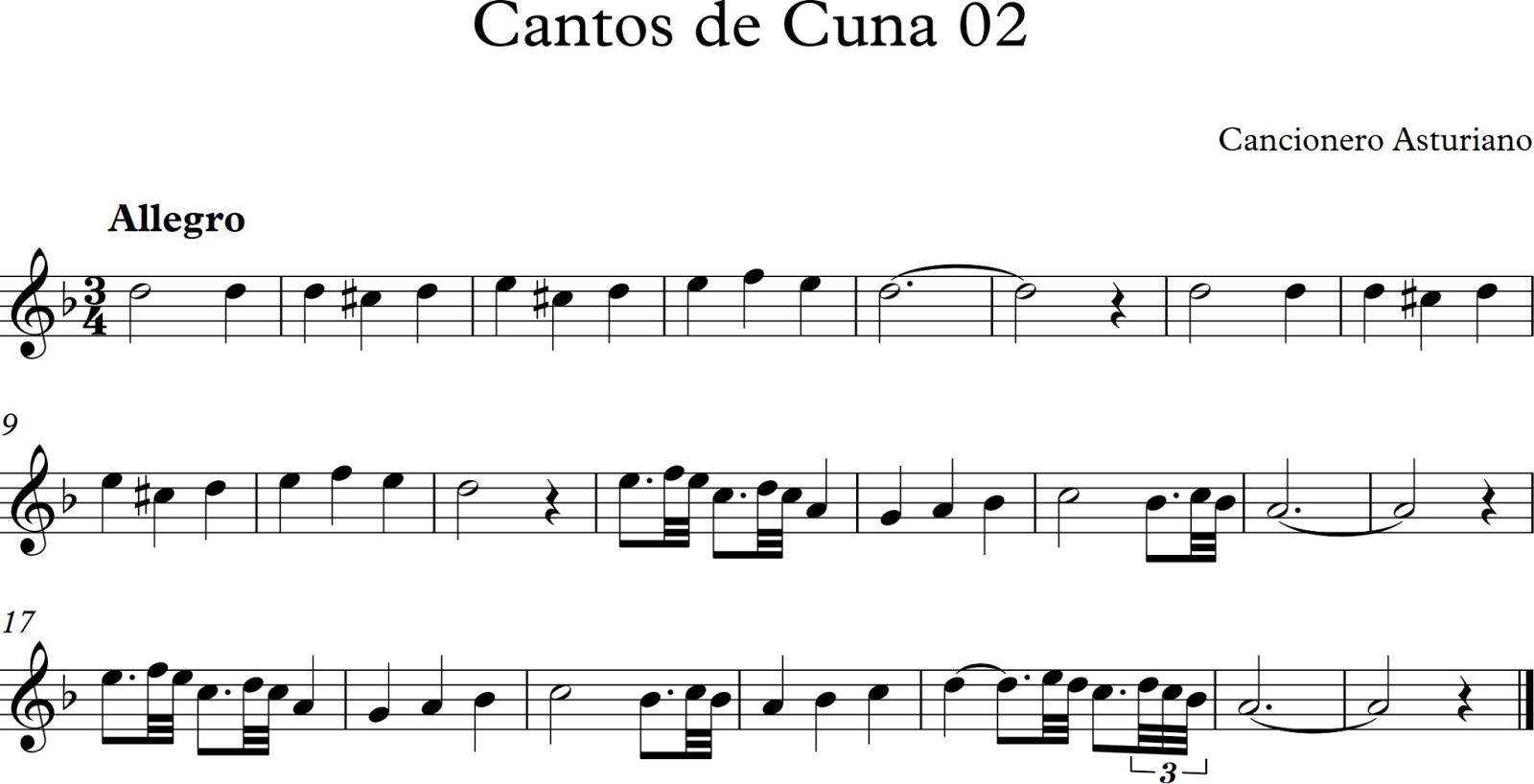 Descubriendo la Música. Partituras para Flauta Dulce o de Pico.: Canto