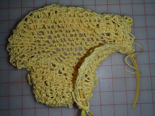 knit hairnet snood