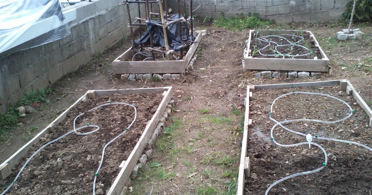 My Green Moment: Raised Bed - Irrigation System homemade