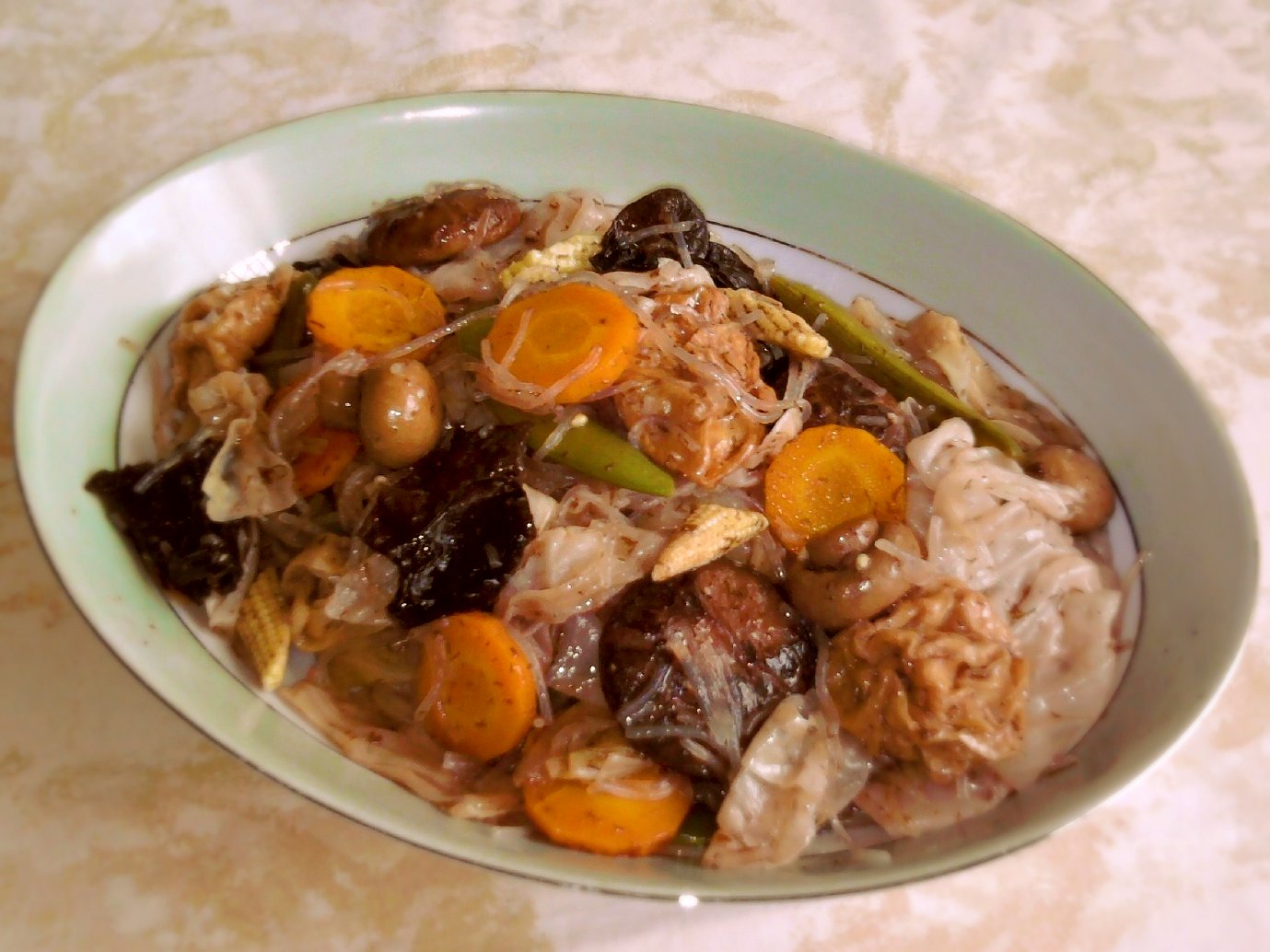 The Red Gingham Zhai Choy Vegetarian Vegetables