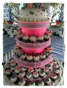 wedding cake tower