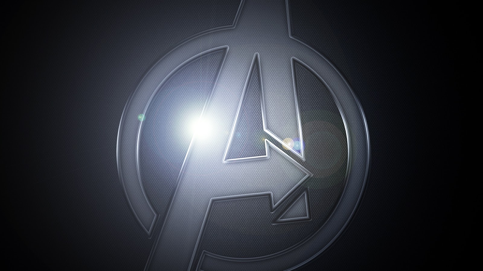 HD White logo Avengers Movie Wallpaper