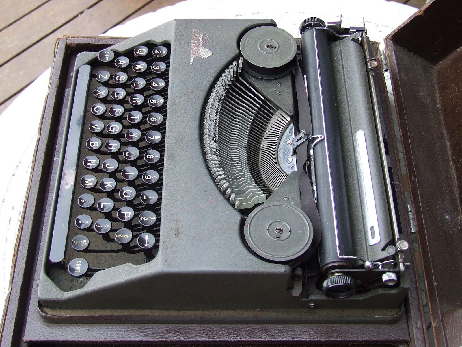 oz.Typewriter Famous, MuchTravelled Typewriter Turns Up in Australia!