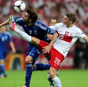 hasil pertandingan, polandia vs yunani, pembukaan euro 2012