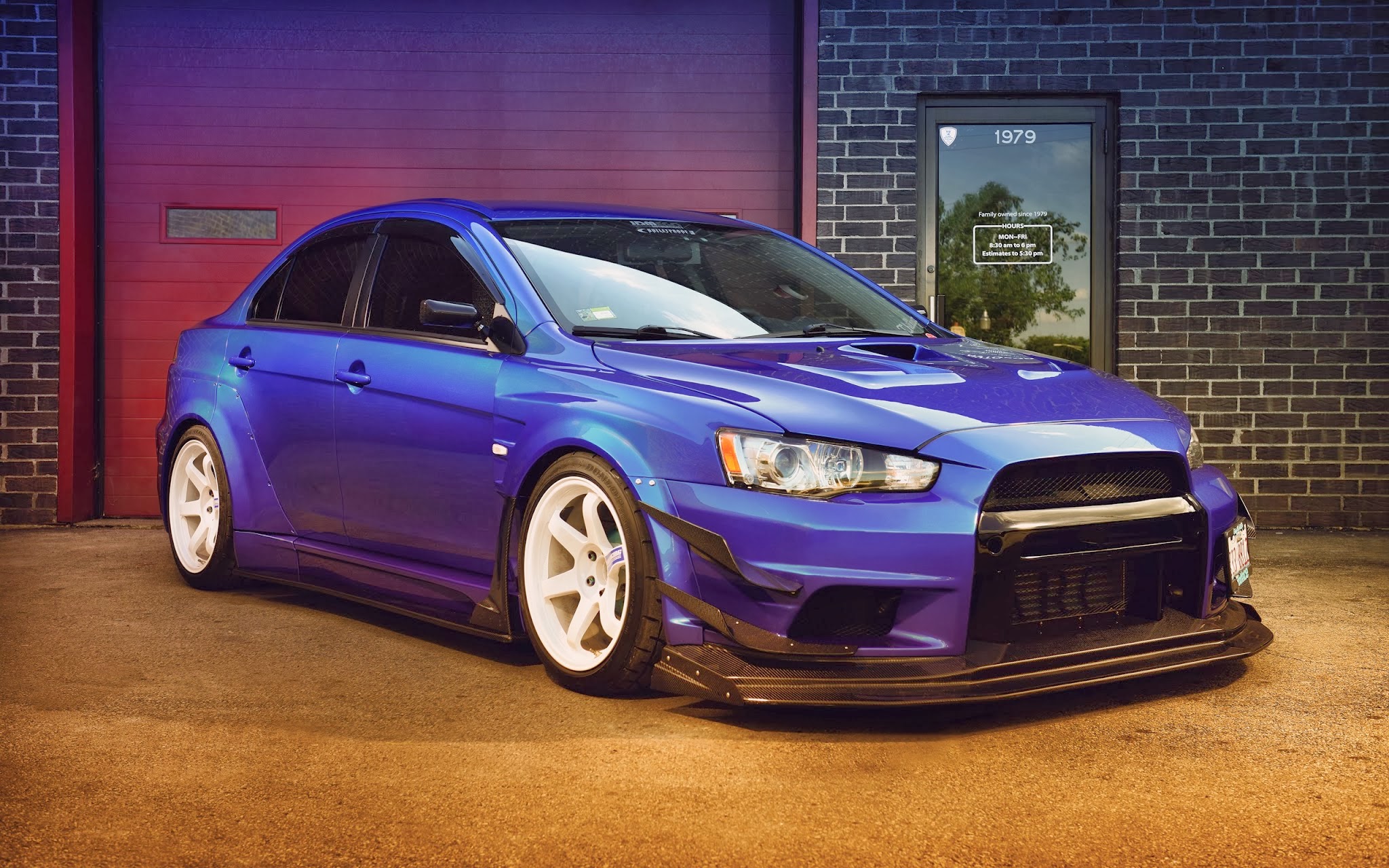 Mitsubishi Lancer Evolution Tuning Car Fondos de Pantalla HD