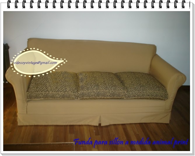 Fundas para sillones a medida combinando géneros