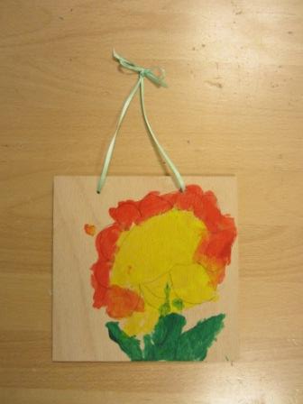 mamamisas welt...... Holzmalerei