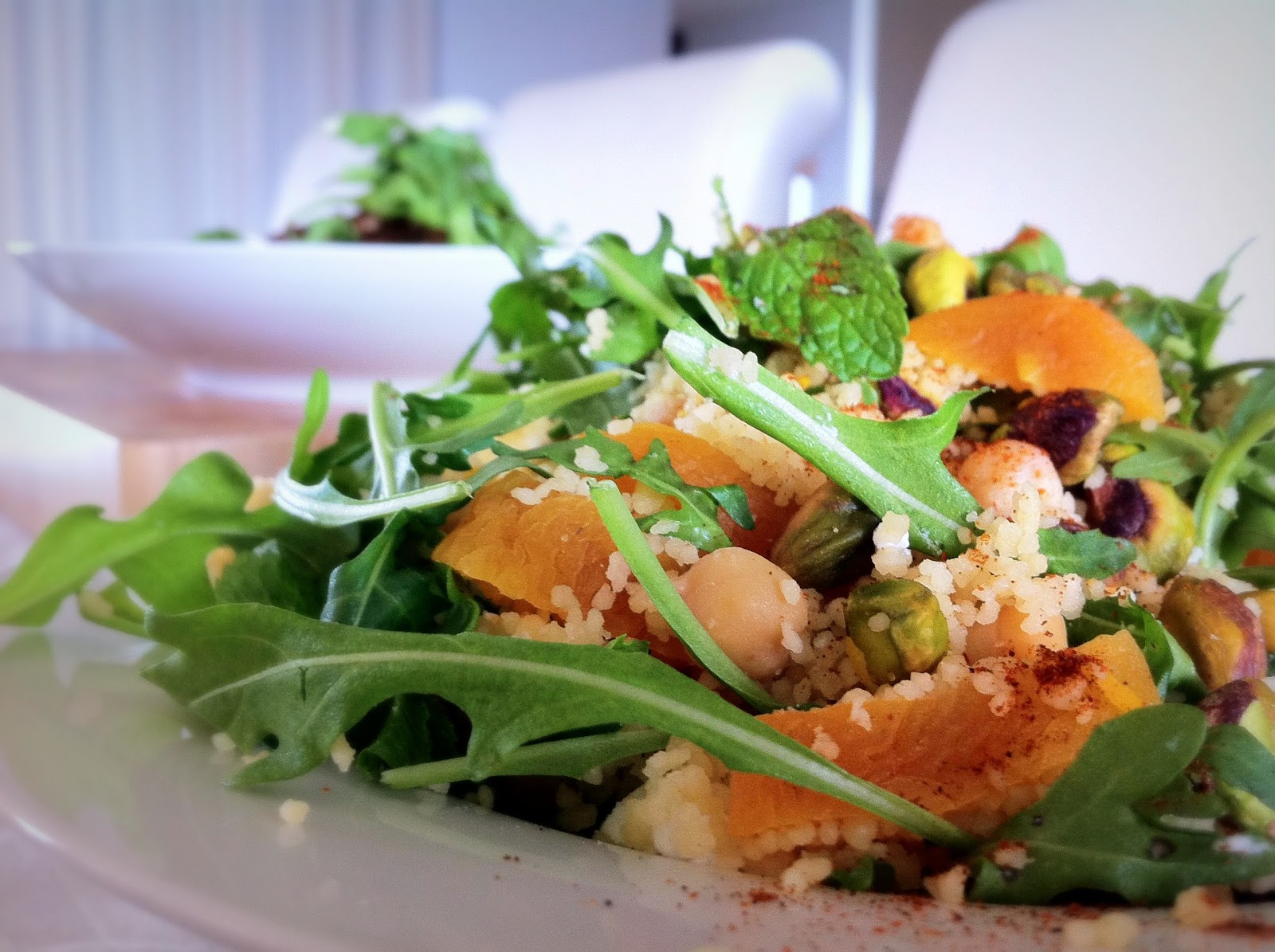 kayla marie's kitchen Lamb Chops with Tahini sauce & Couscous with