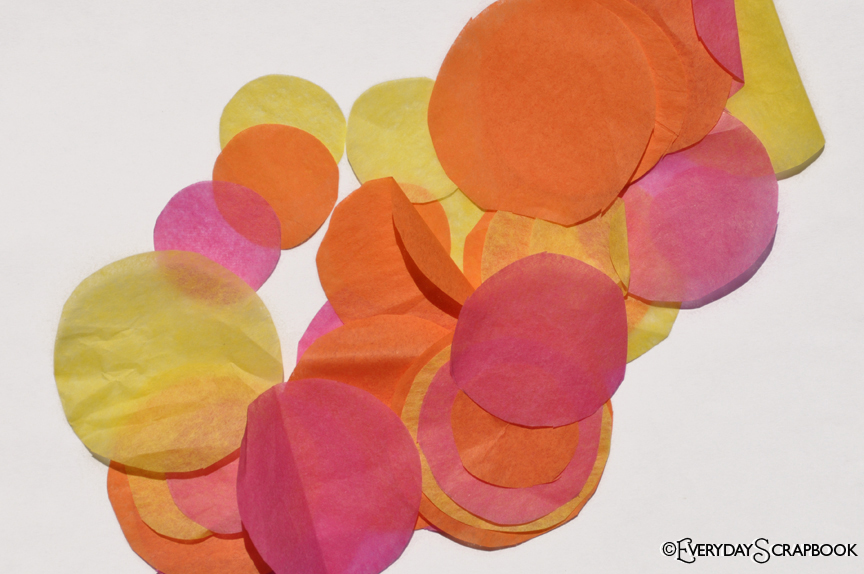 Inspirational Tips, Techniques & Tutorials Tissue Paper Blooms... Redo