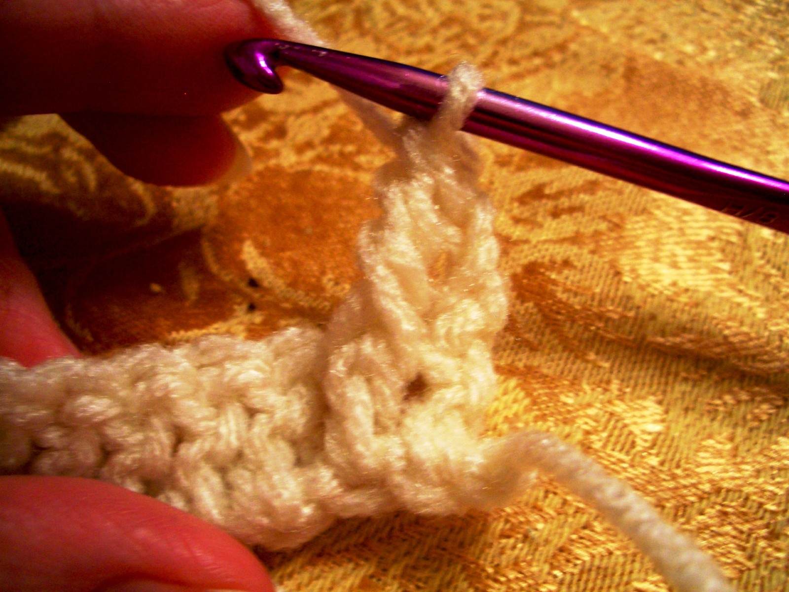 Crochet Parfait: FPTR--Front Post Triple or Treble Crochet