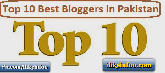top best blogger in pakistan