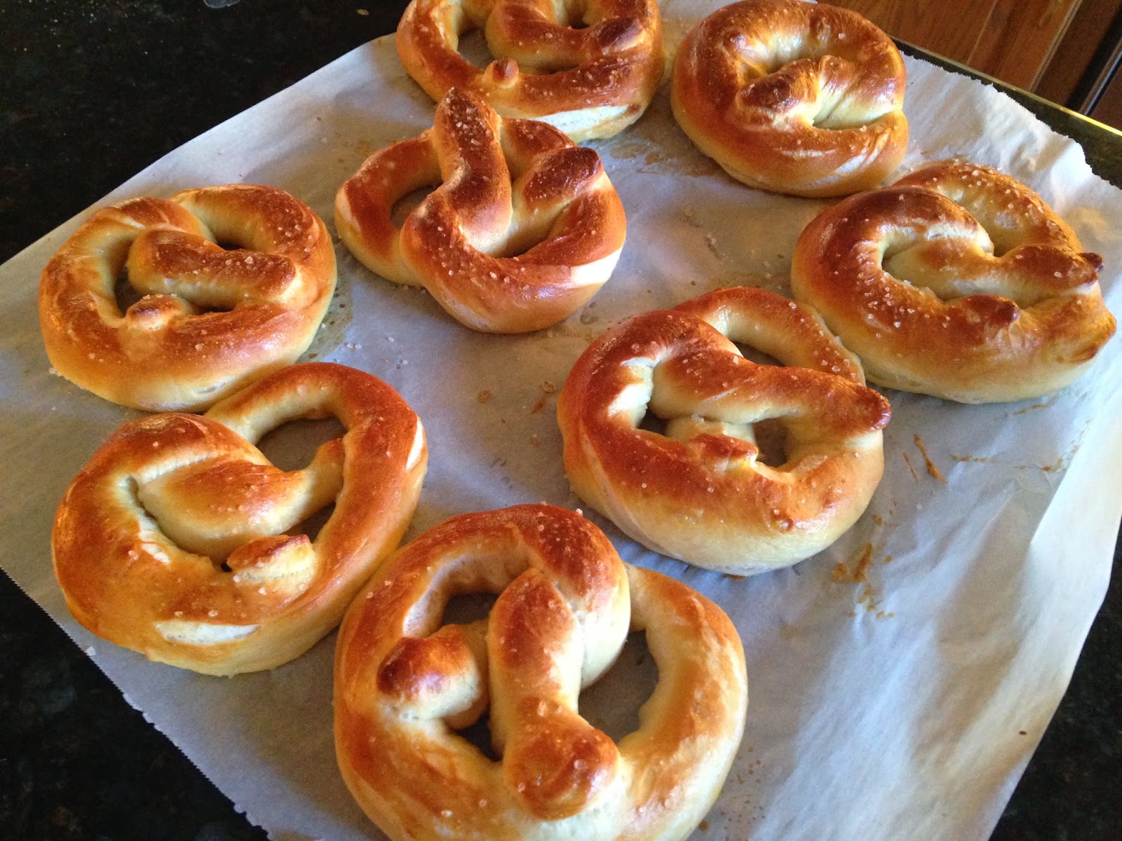 Cooking for Dads by Rob Barrett Rob's Best Soft Pretzels ever
