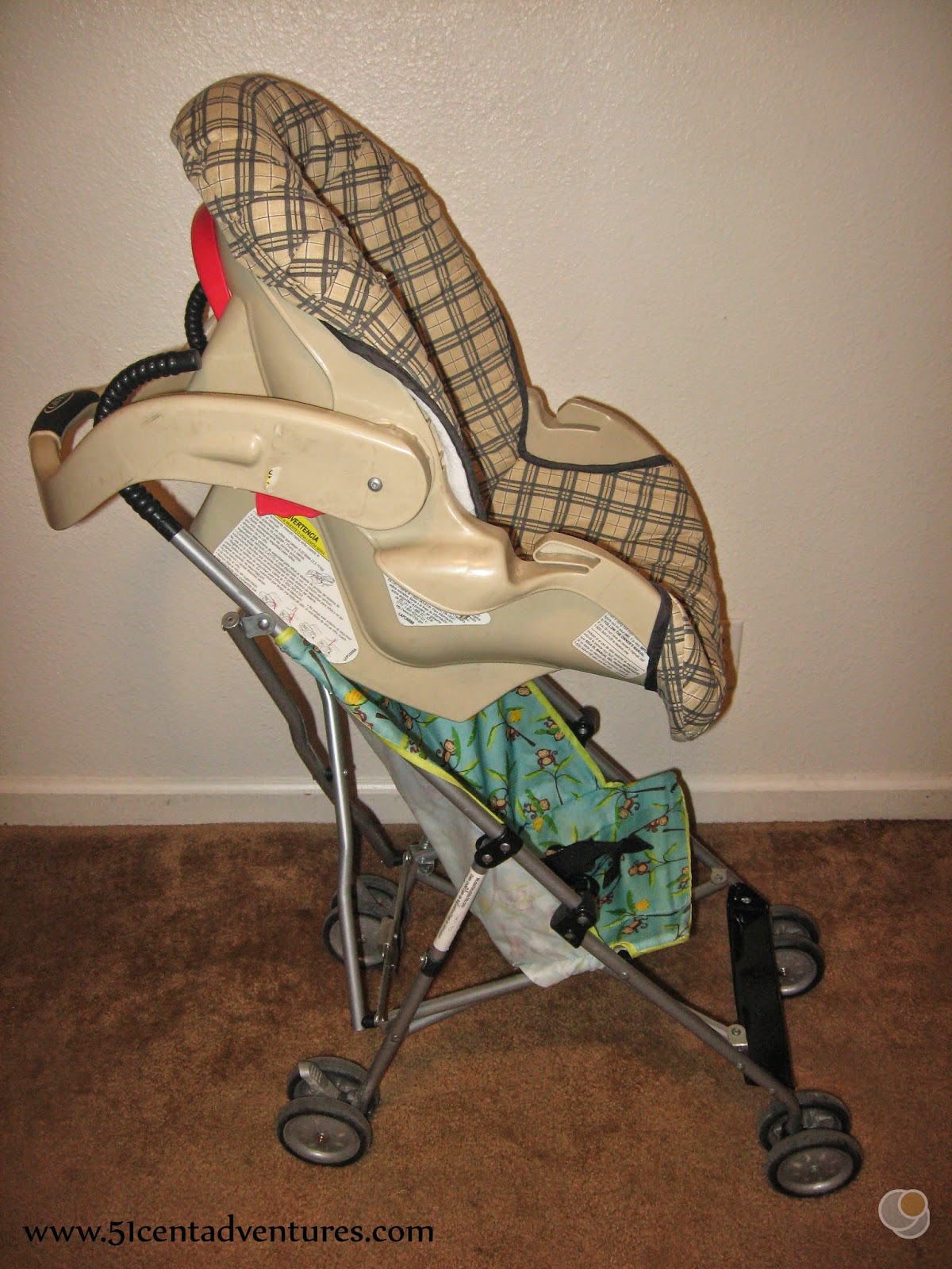 51 Cent Adventures Space Saving Stroller