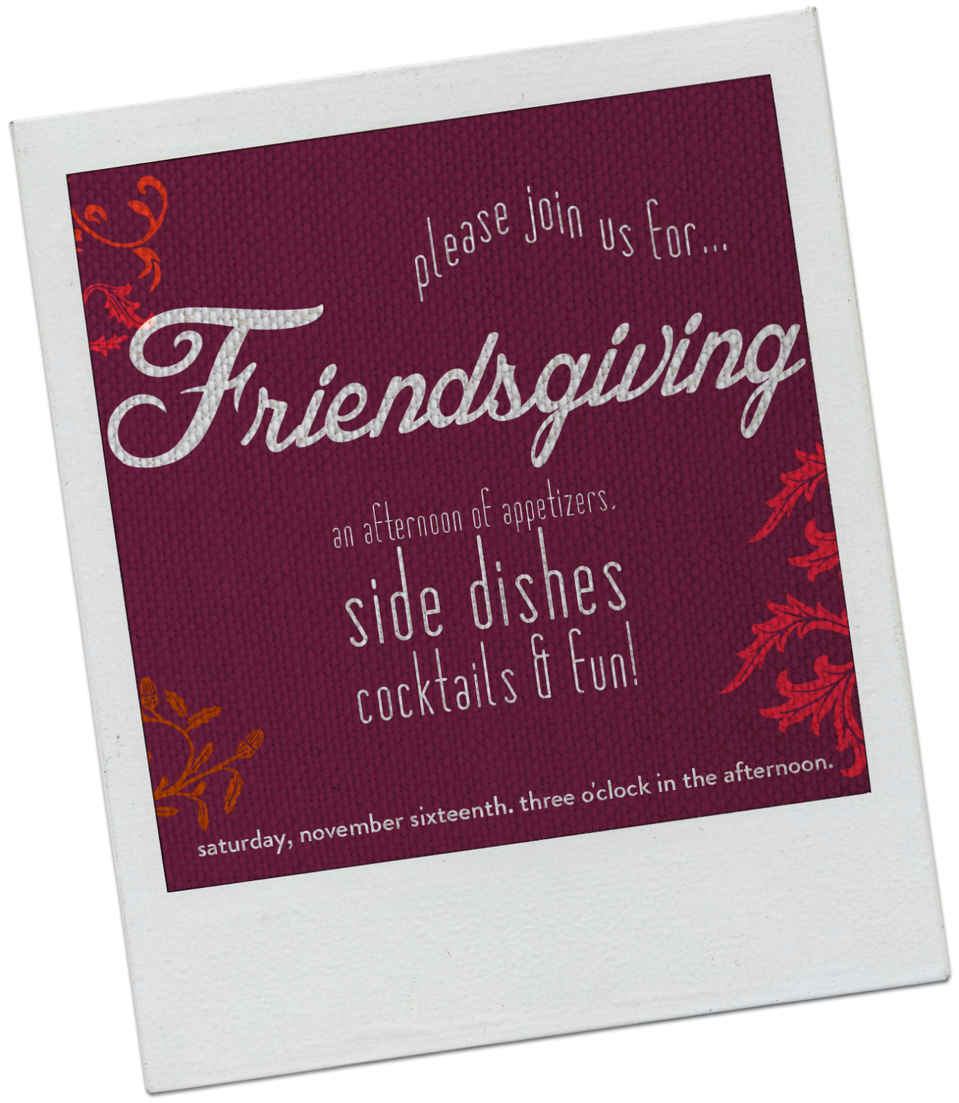inspired entertaining a friendsgiving party always friendsgiving invite