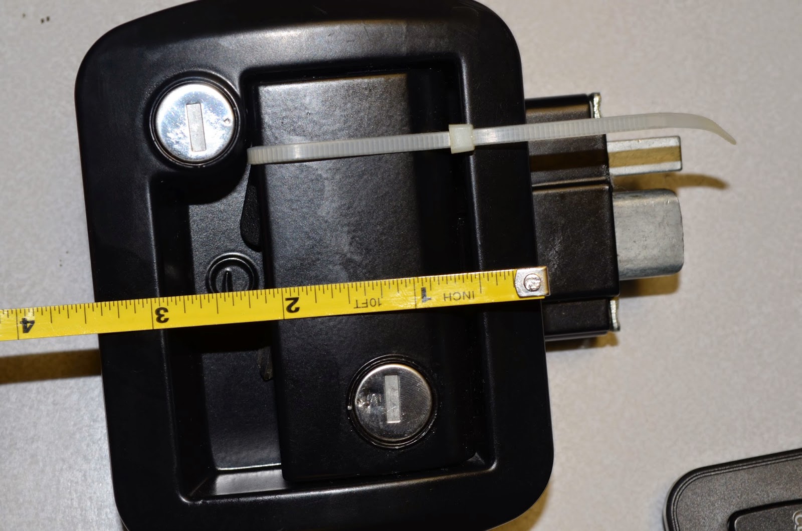 Class A Customs FIC Travel Trailer Lock Deadbolt 43610 RV Door Lock w/ Deadbolt classacustoms