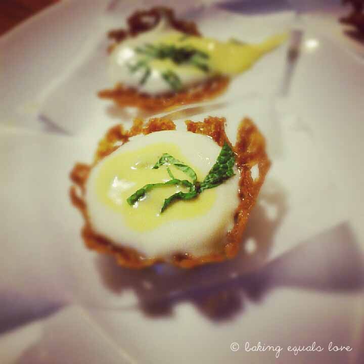 baking = love B for Baby Brandy Baskets with Vegan Lemon Cream and