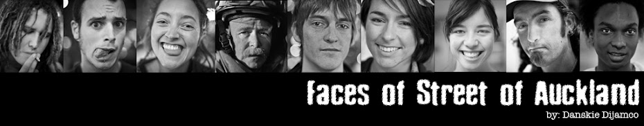 Faces of Street of Auckland
