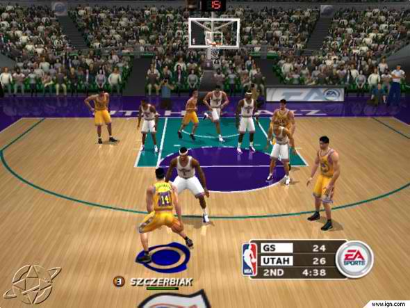 nba live 2003 rosters