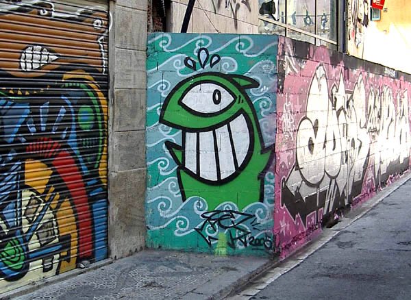 graffitis: el estilo bomba