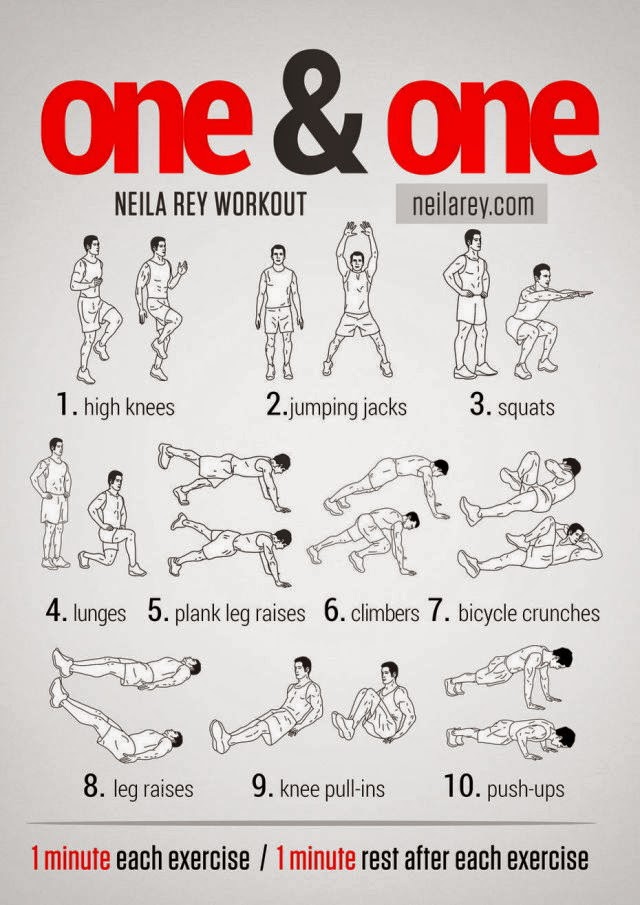 My Freeletics Workout 30th Week Day 1 workouts from