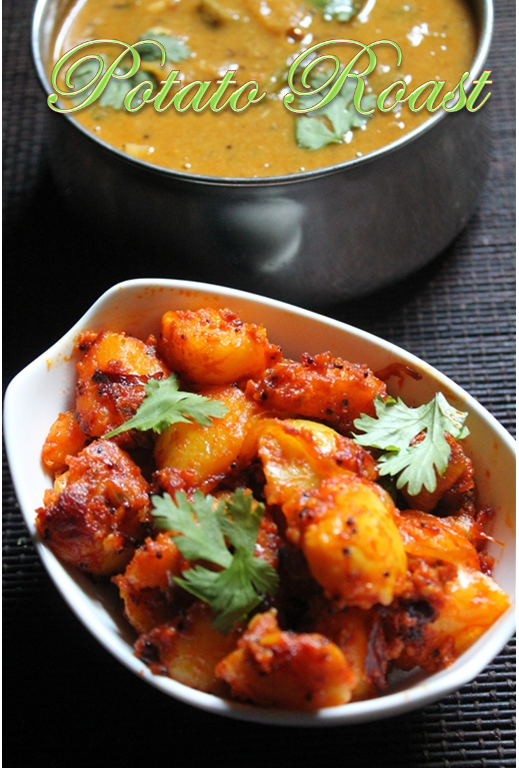 Best Potato Roast Recipe Onion Potato Roast Recipe Yummy Tummy