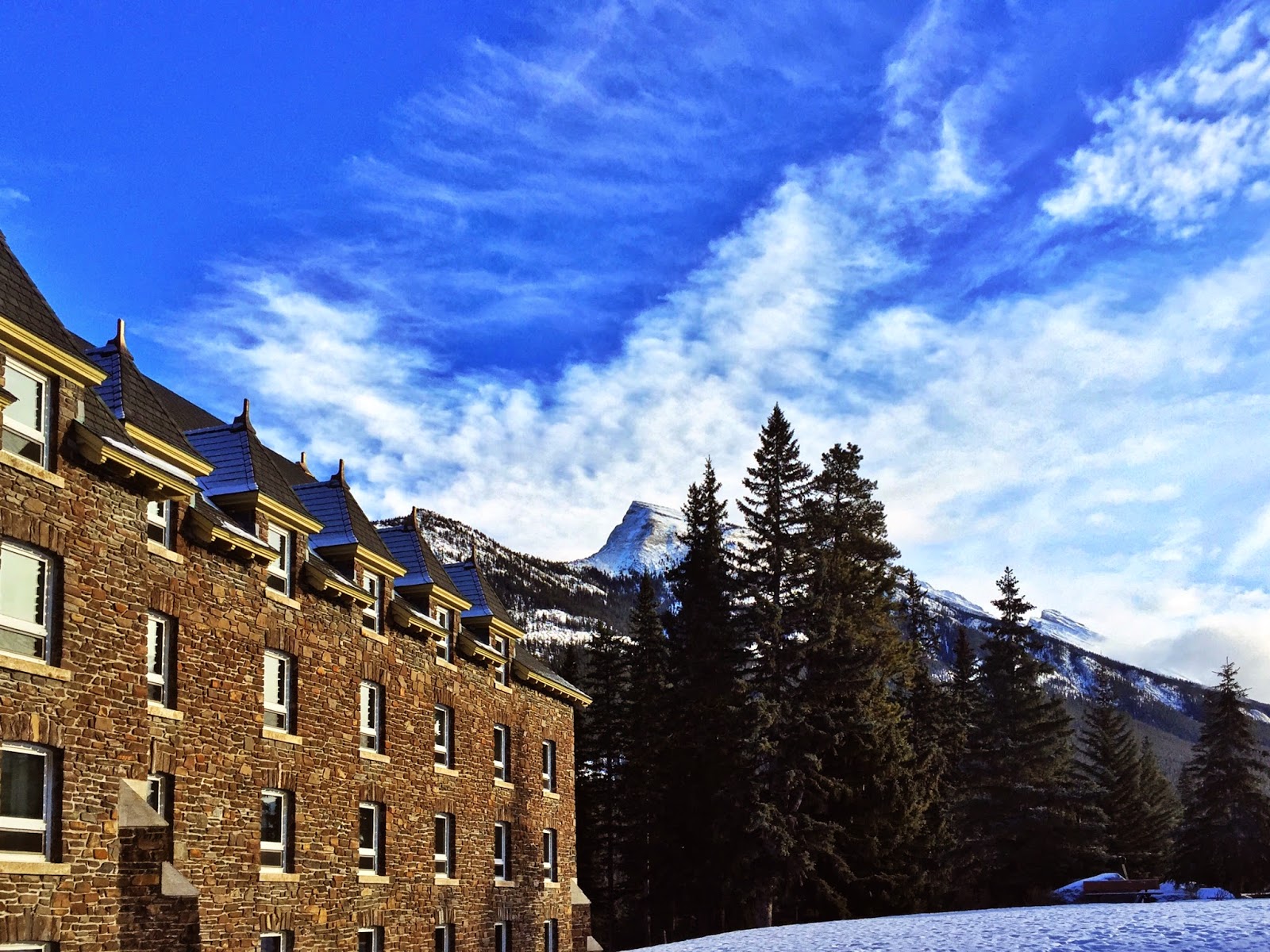 Fairmont Banff Springs in Alberta Canada by Jessica Mack, SweetDivergence