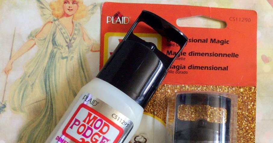Glitter in my Kitchen: Mod Podge Dimensional Magic Review and Tutorial
