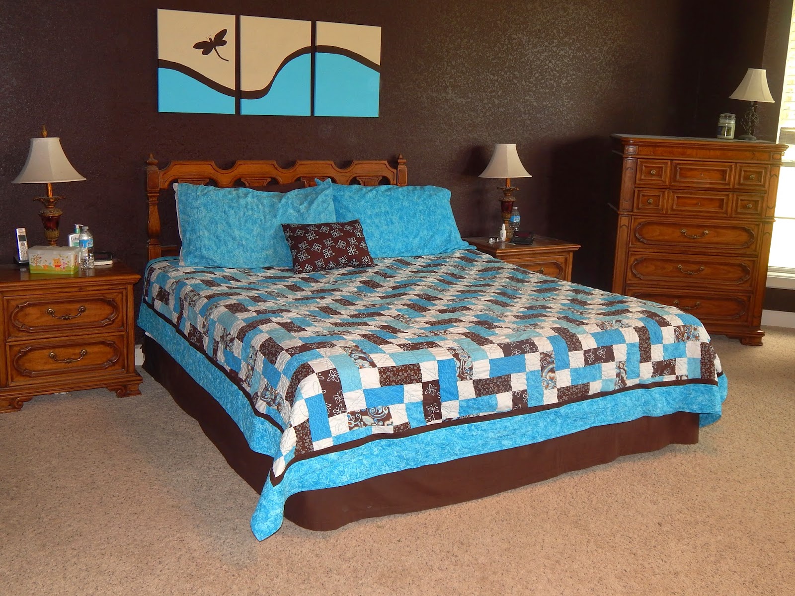 The Fleming's Nine How to Make a Finished Quilt Bigger