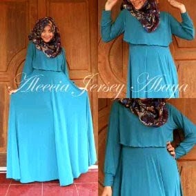 Gamis Jersey Busui Layer Aspen | azzahidahcollections.com
