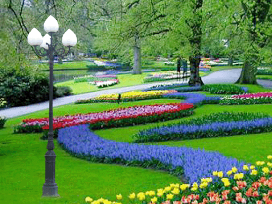 Giá cột đèn trang trí