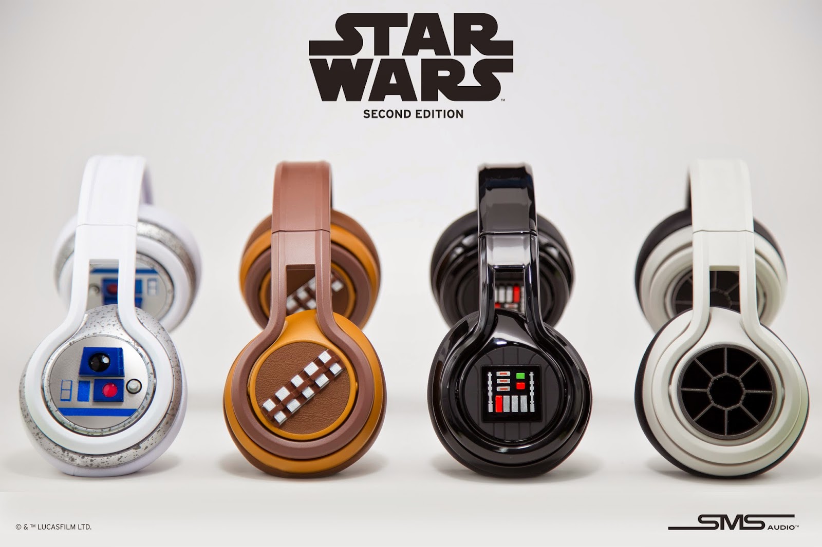 SMS Audio lanza auriculares edición Star Wars #CES2015