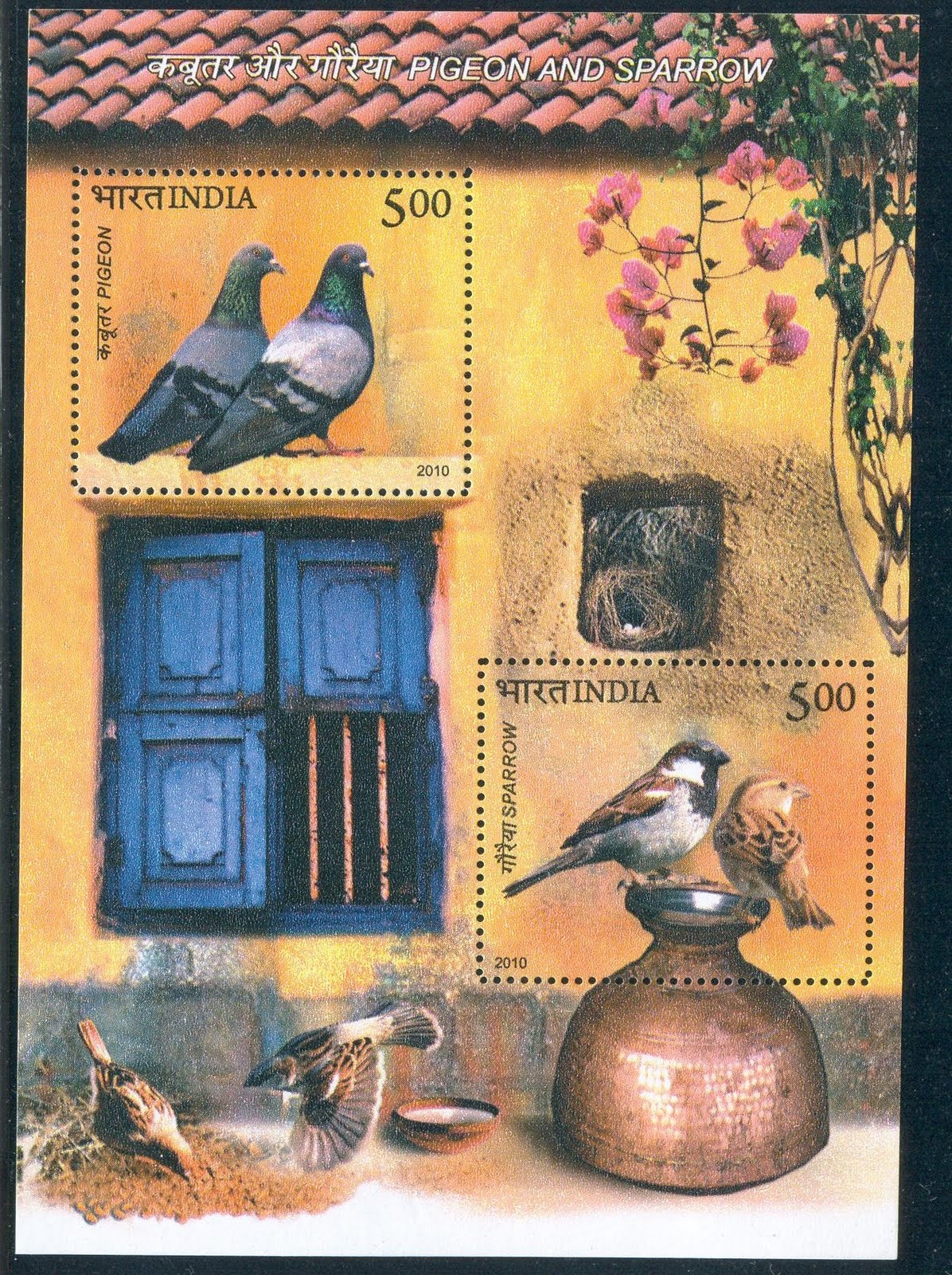 Sparrow Stamp