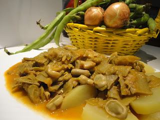 HABAS CON CÁSCARA DE LA ABUELA PEPA