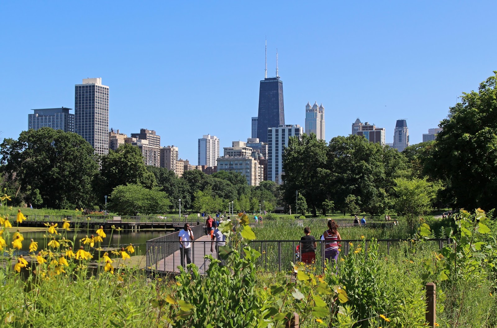 sconzani Exploring the parks of downtown Chicago
