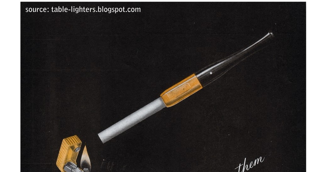 Table lighters collectors' guide Advert Alfred Dunhill Cigarette