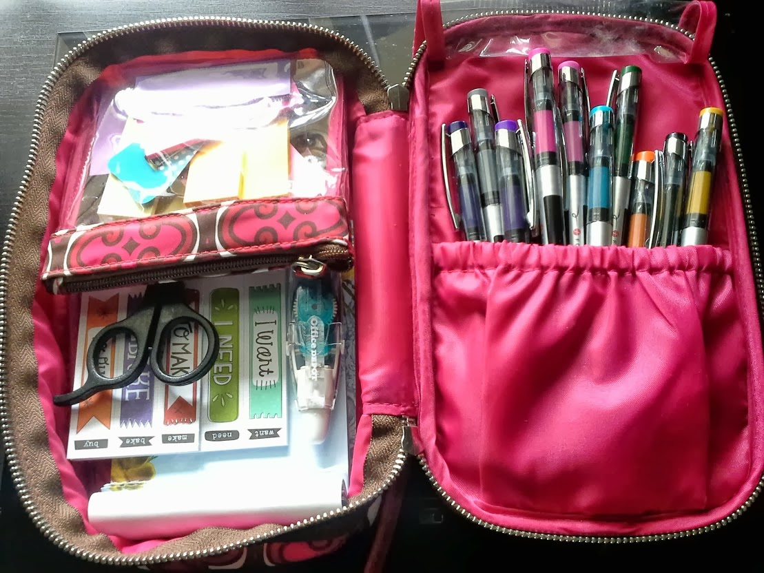 Simply in Control Repurposing Makeup Travel Cases as a Pen Case