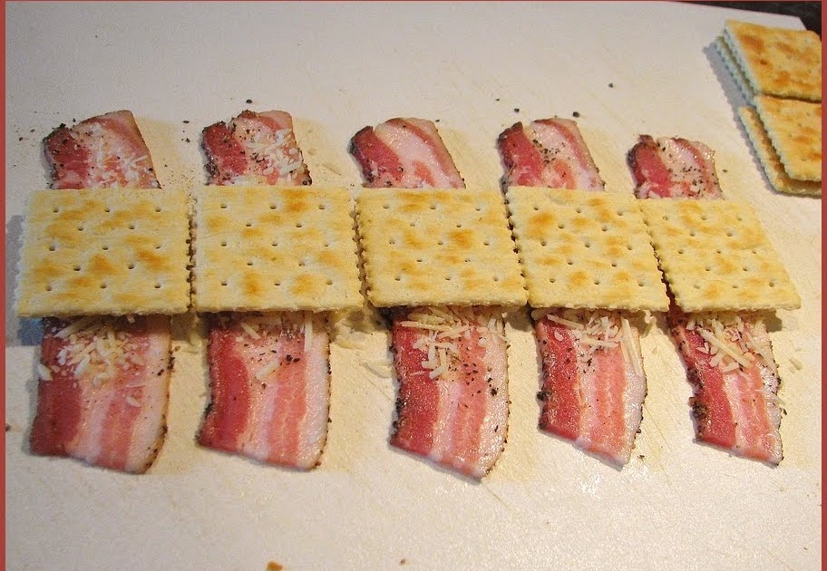 Fat Johnny's Front Porch Bacon Wrapped Saltines