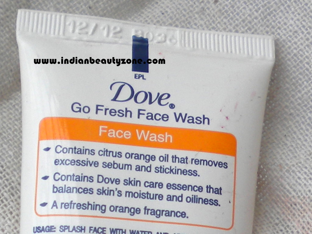 Indian Beauty Zone Dove Go Fresh Face Wash Oily Skin Care Review