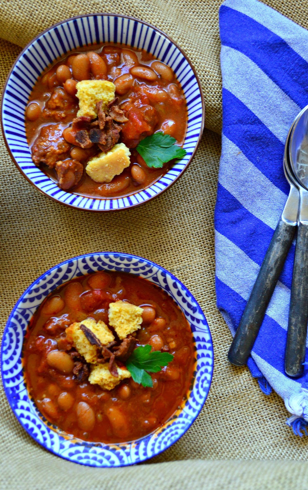 This is How I Cook Barbeque Bean Soup with Sausage